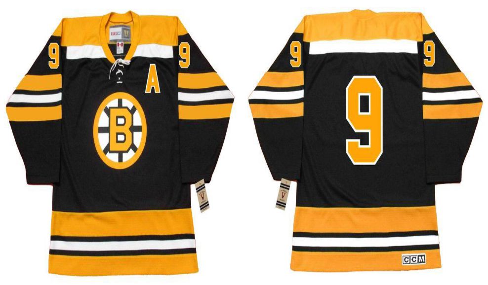 2019 Men Boston Bruins #9 Bucyk Black CCM NHL jerseys1->boston bruins->NHL Jersey
